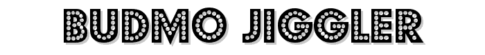 Budmo Jiggler font